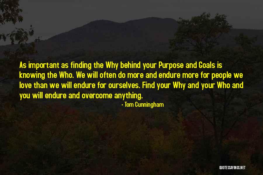 Goals People Quotes By Tom Cunningham Goals People Quotes By Tom Cunningham