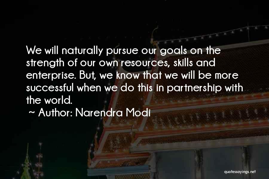 Goals Quotes By Narendra Modi