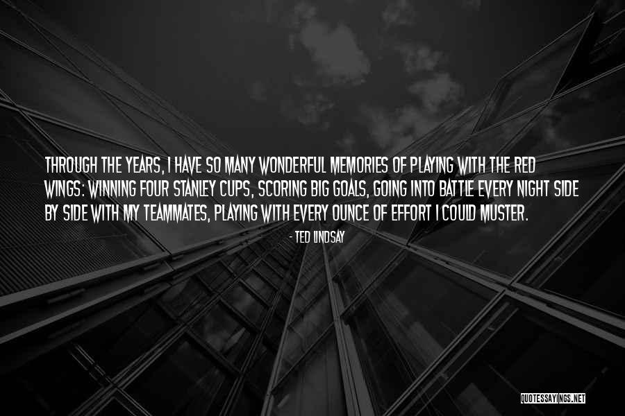 Goals So Big Quotes By Ted Lindsay Goals So Big Quotes By Ted Lindsay