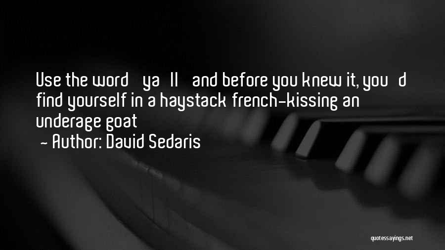 Goat Love Quotes By David Sedaris