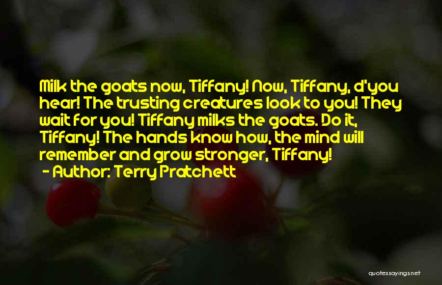 Goats Quotes By Terry Pratchett