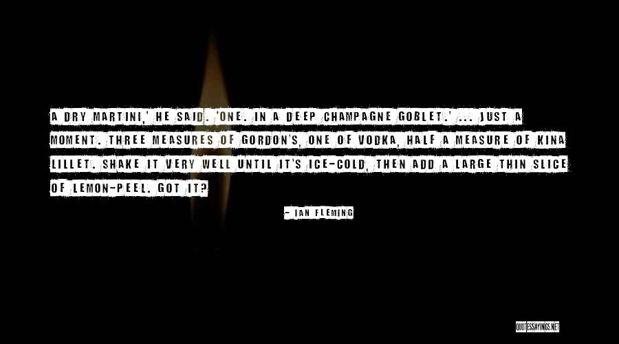 Goblet Quotes By Ian Fleming Goblet Quotes By Ian Fleming