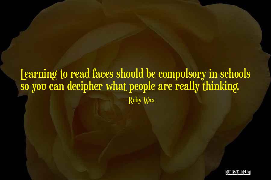 Gochenaurs Quotes By Ruby Wax Gochenaurs Quotes By Ruby Wax