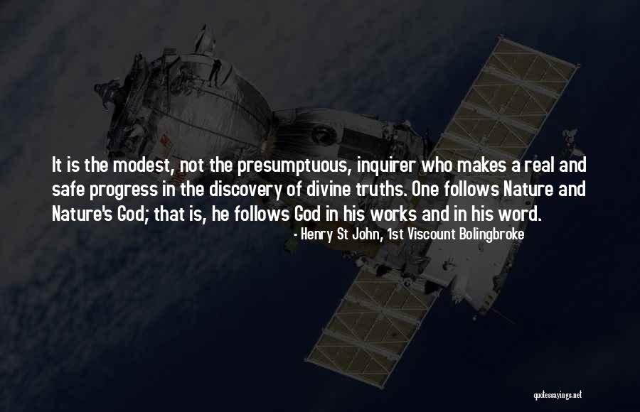 God 1st Quotes By Henry St John, 1st Viscount Bolingbroke God 1st Quotes By Henry St John, 1st Viscount Bolingbroke