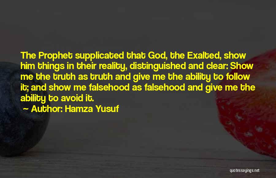 God Ability Quotes By Hamza Yusuf