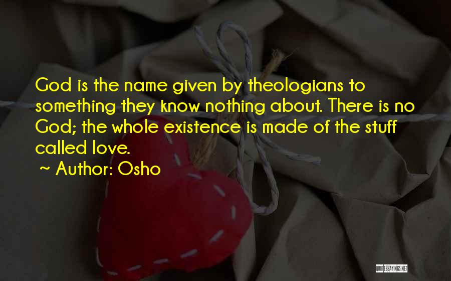 God About Love Quotes By Osho