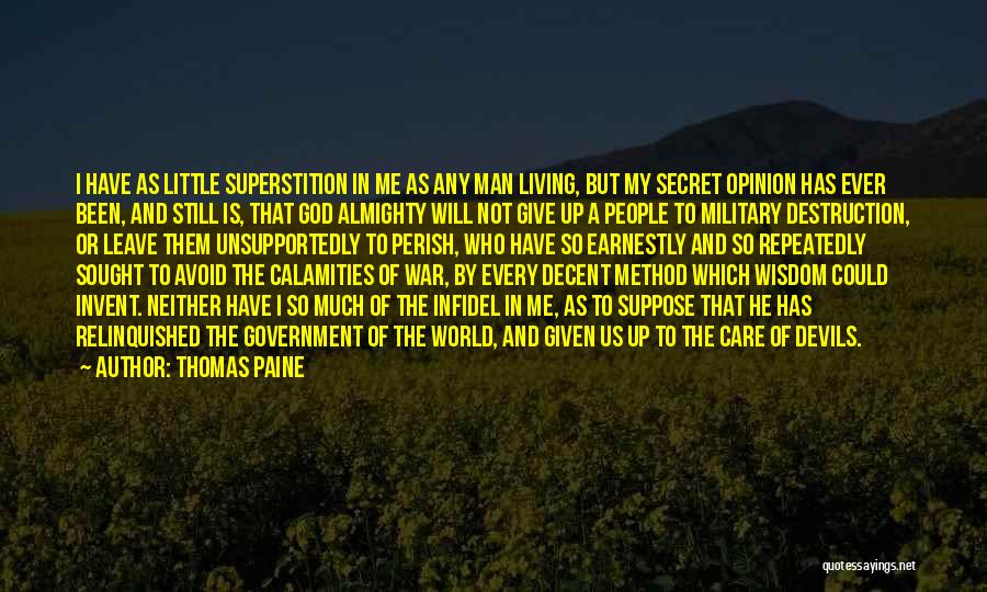 God Almighty Quotes By Thomas Paine