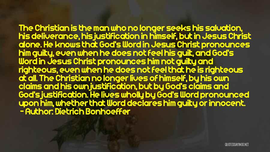 God Alone Knows Quotes By Dietrich Bonhoeffer