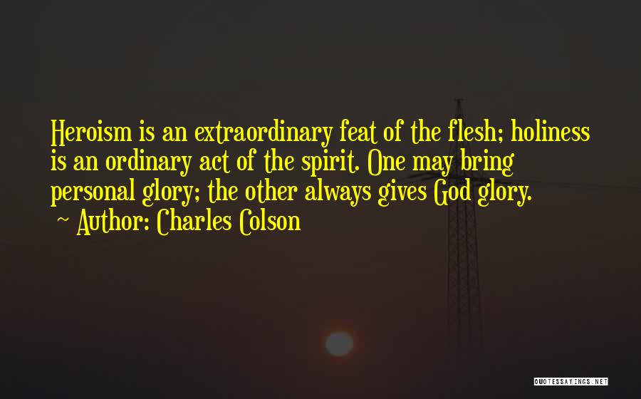 God Always Gives Quotes By Charles Colson