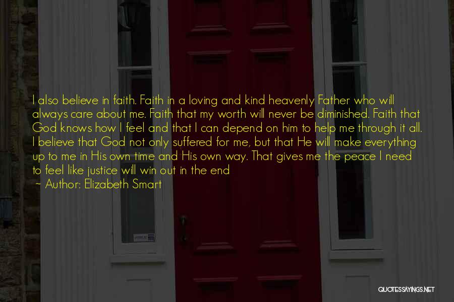 God Always Gives Quotes By Elizabeth Smart