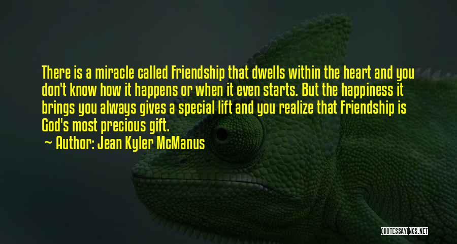 God Always Gives Quotes By Jean Kyler McManus