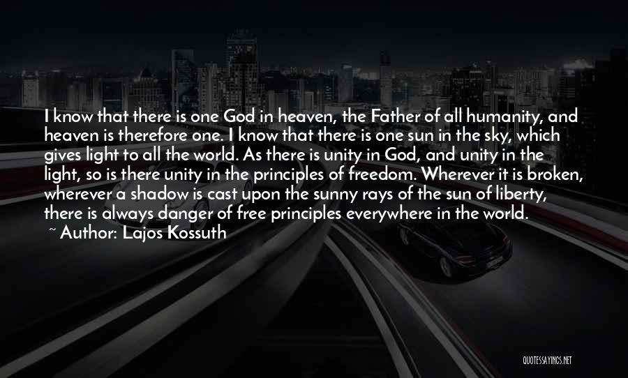 God Always Gives Quotes By Lajos Kossuth