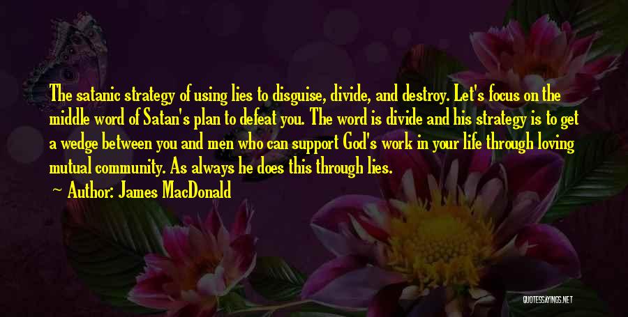 God Always Has A Plan Quotes By James MacDonald