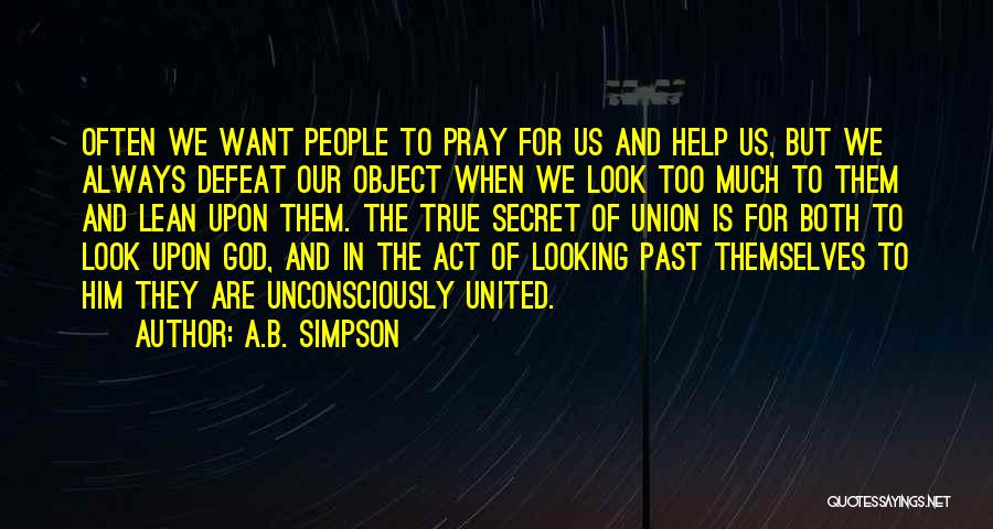 God Always Help Quotes By A.B. Simpson