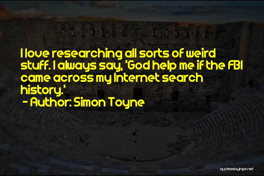 God Always Help Quotes By Simon Toyne