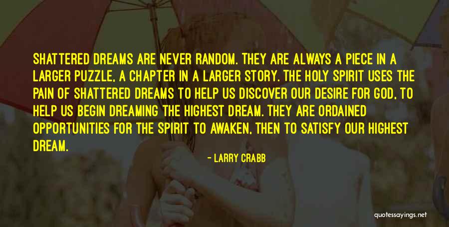 God Always Help Us Quotes By Larry Crabb