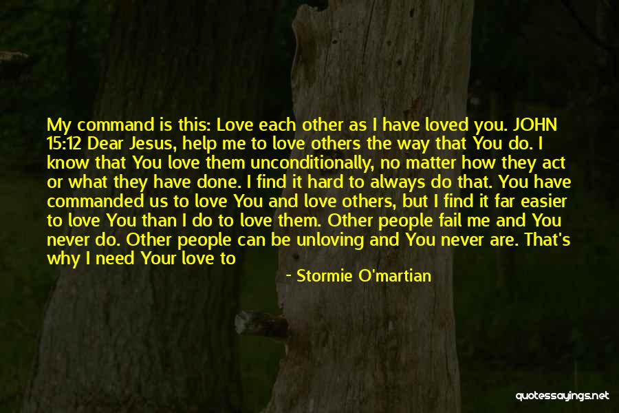 God Always Help Us Quotes By Stormie O'martian