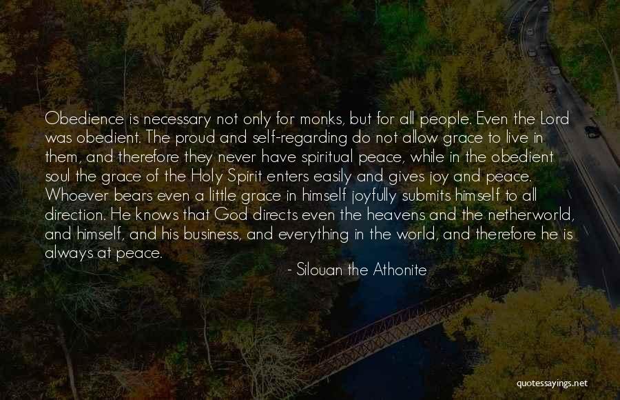 God Always Knows Quotes By Silouan The Athonite