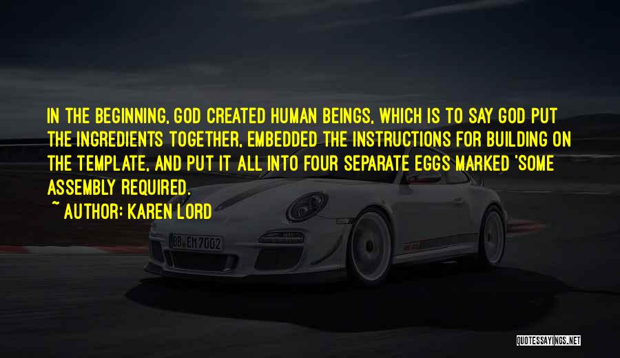 God And Creation Quotes By Karen Lord