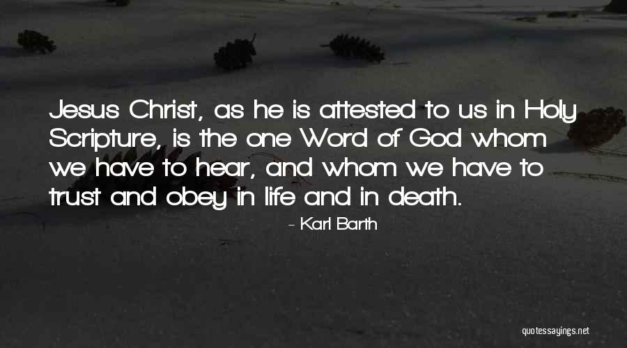 God And Death Quotes By Karl Barth