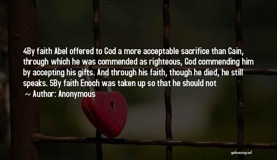 God And Gifts Quotes By Anonymous