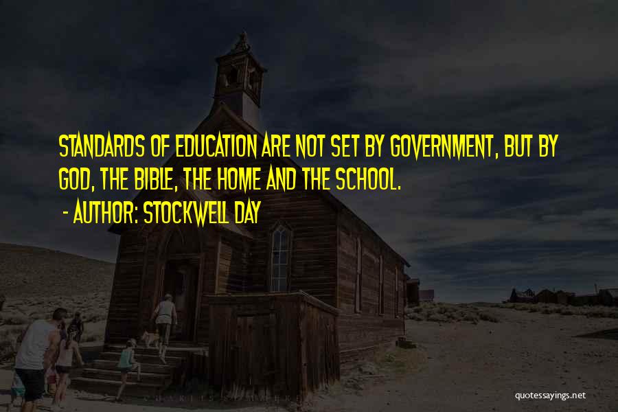 God And Government Quotes By Stockwell Day