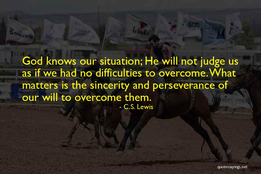 God And Hard Times Quotes By C.S. Lewis