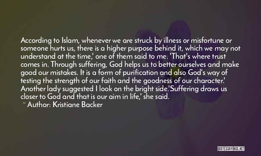 God And Islam Quotes By Kristiane Backer