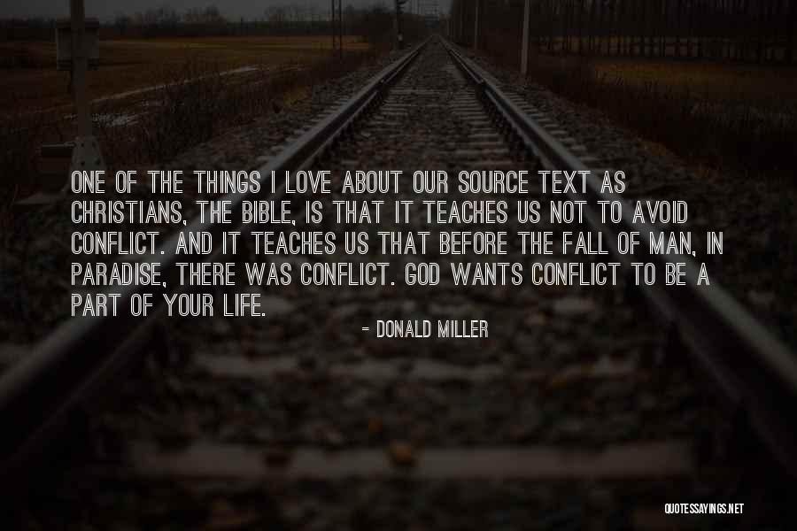 God And Love Bible Quotes By Donald Miller