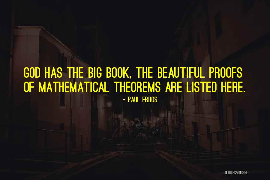 God And Math Quotes By Paul Erdos
