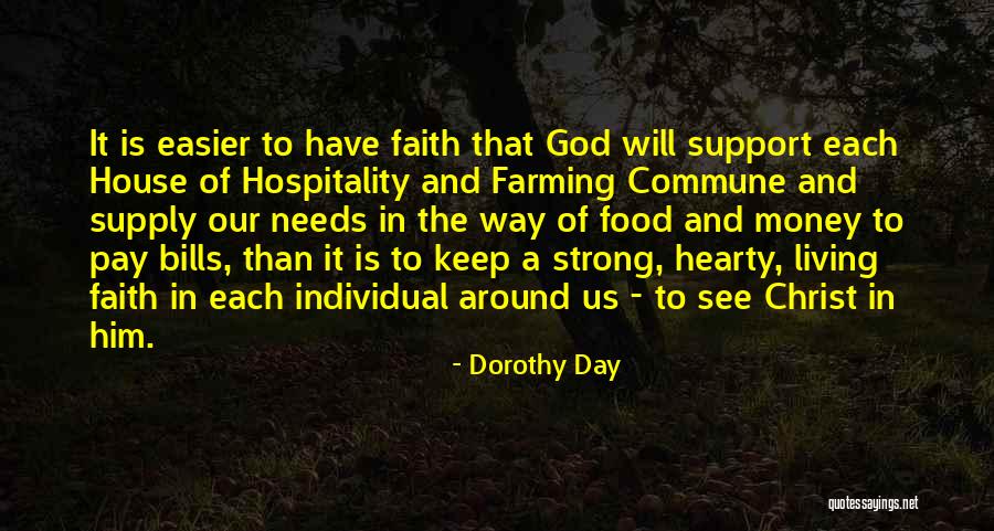 God And Money Quotes By Dorothy Day