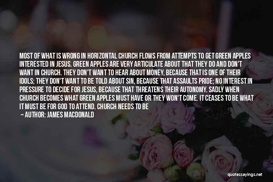 God And Money Quotes By James MacDonald