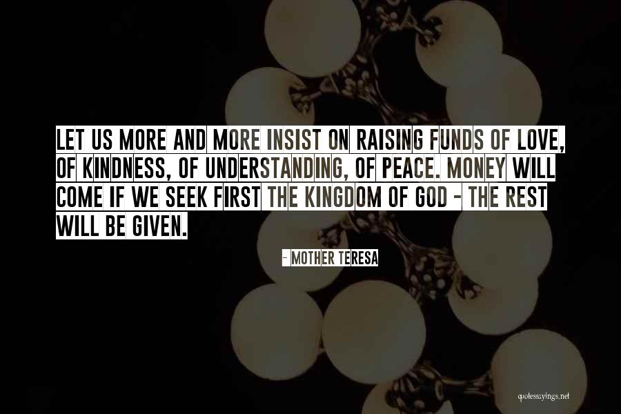 God And Money Quotes By Mother Teresa