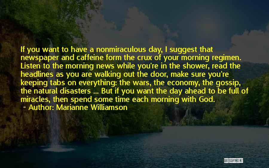 God And Natural Disasters Quotes By Marianne Williamson