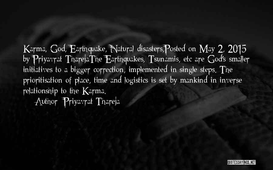 God And Natural Disasters Quotes By Priyavrat Thareja