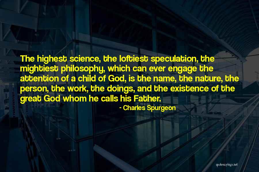 God And Nature Quotes By Charles Spurgeon