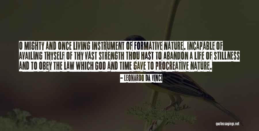 God And Nature Quotes By Leonardo Da Vinci