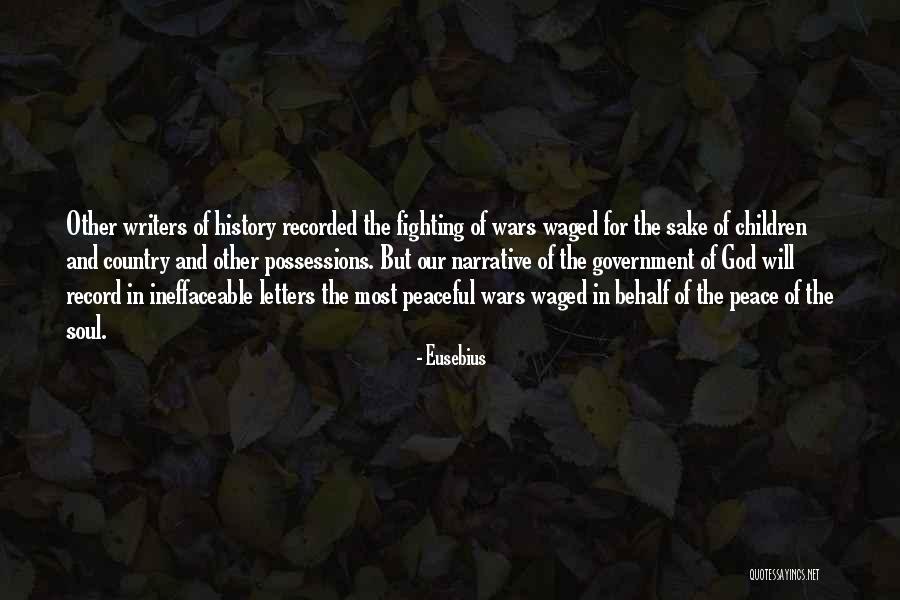 God And Our Country Quotes By Eusebius