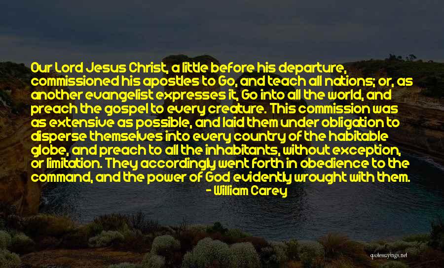 God And Our Country Quotes By William Carey God And Our Country Quotes By William Carey