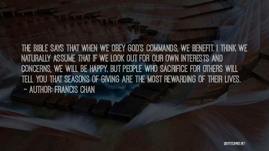 God And Seasons Quotes By Francis Chan