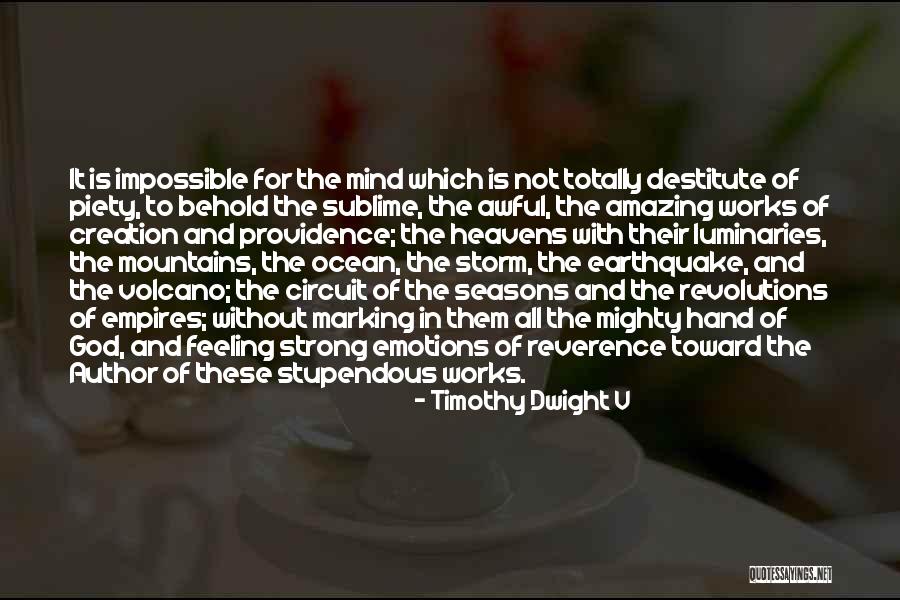 God And Seasons Quotes By Timothy Dwight V God And Seasons Quotes By Timothy Dwight V