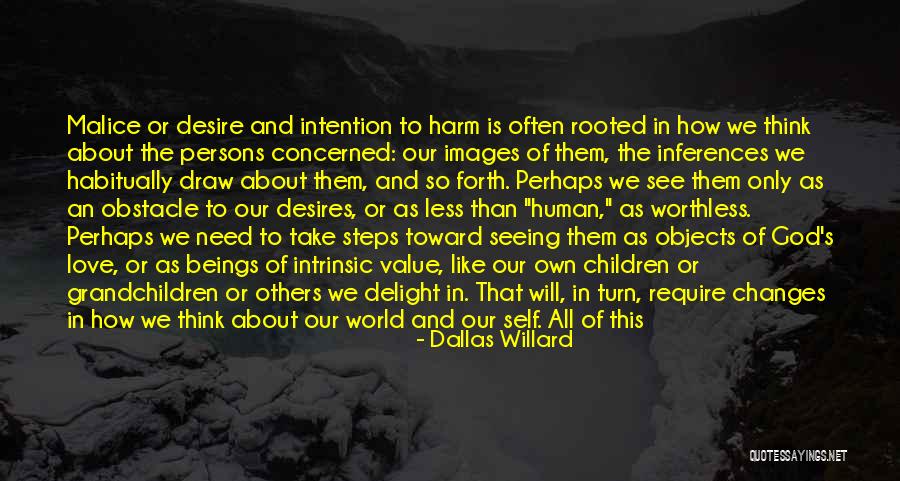 God And Self Harm Quotes By Dallas Willard