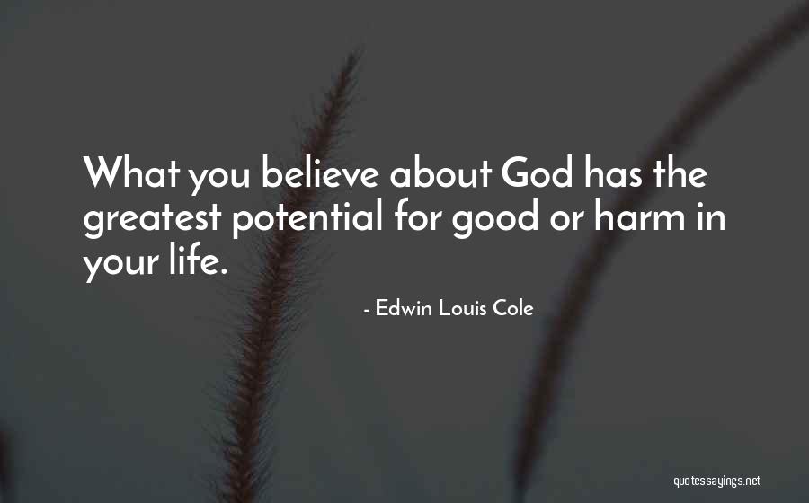 God And Self Harm Quotes By Edwin Louis Cole