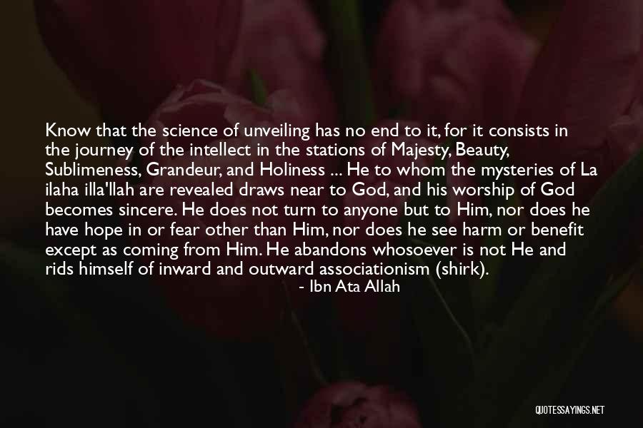 God And Self Harm Quotes By Ibn Ata Allah