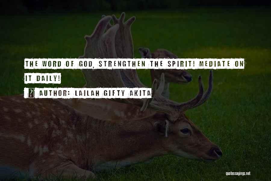 God And Strength From The Bible Quotes By Lailah Gifty Akita