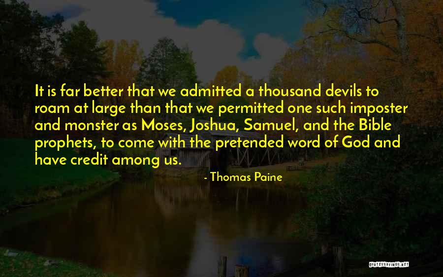 God And The Devil Quotes By Thomas Paine