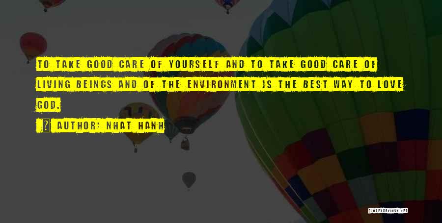 God And The Environment Quotes By Nhat Hanh