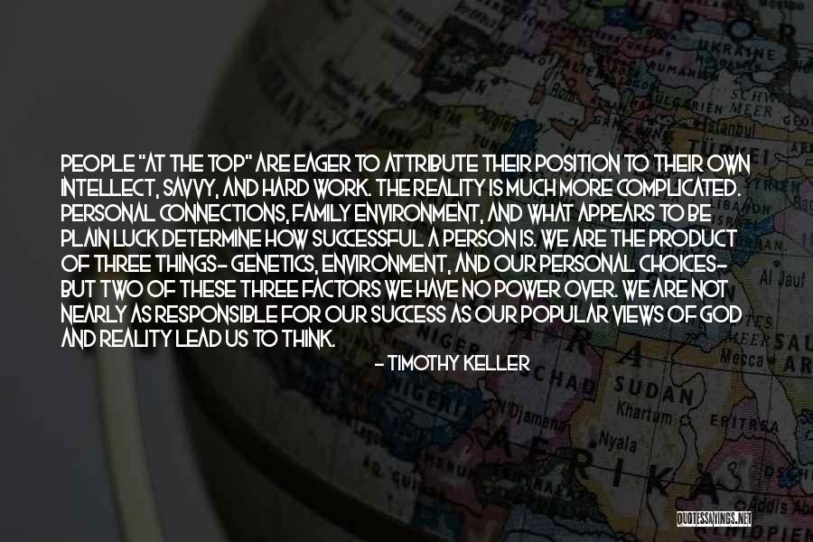 God And The Environment Quotes By Timothy Keller