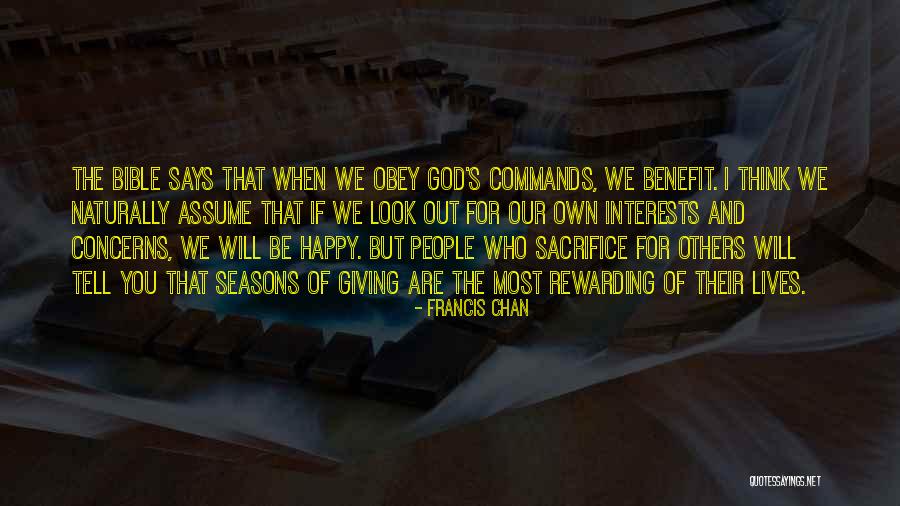 God And The Seasons Quotes By Francis Chan