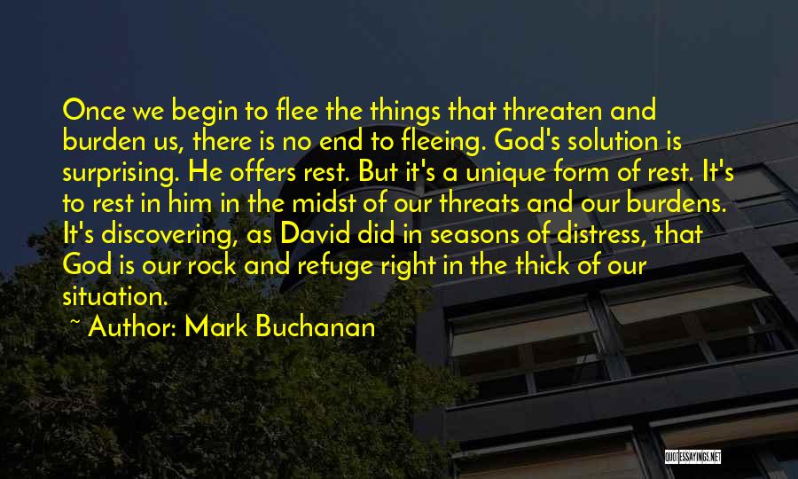 God And The Seasons Quotes By Mark Buchanan